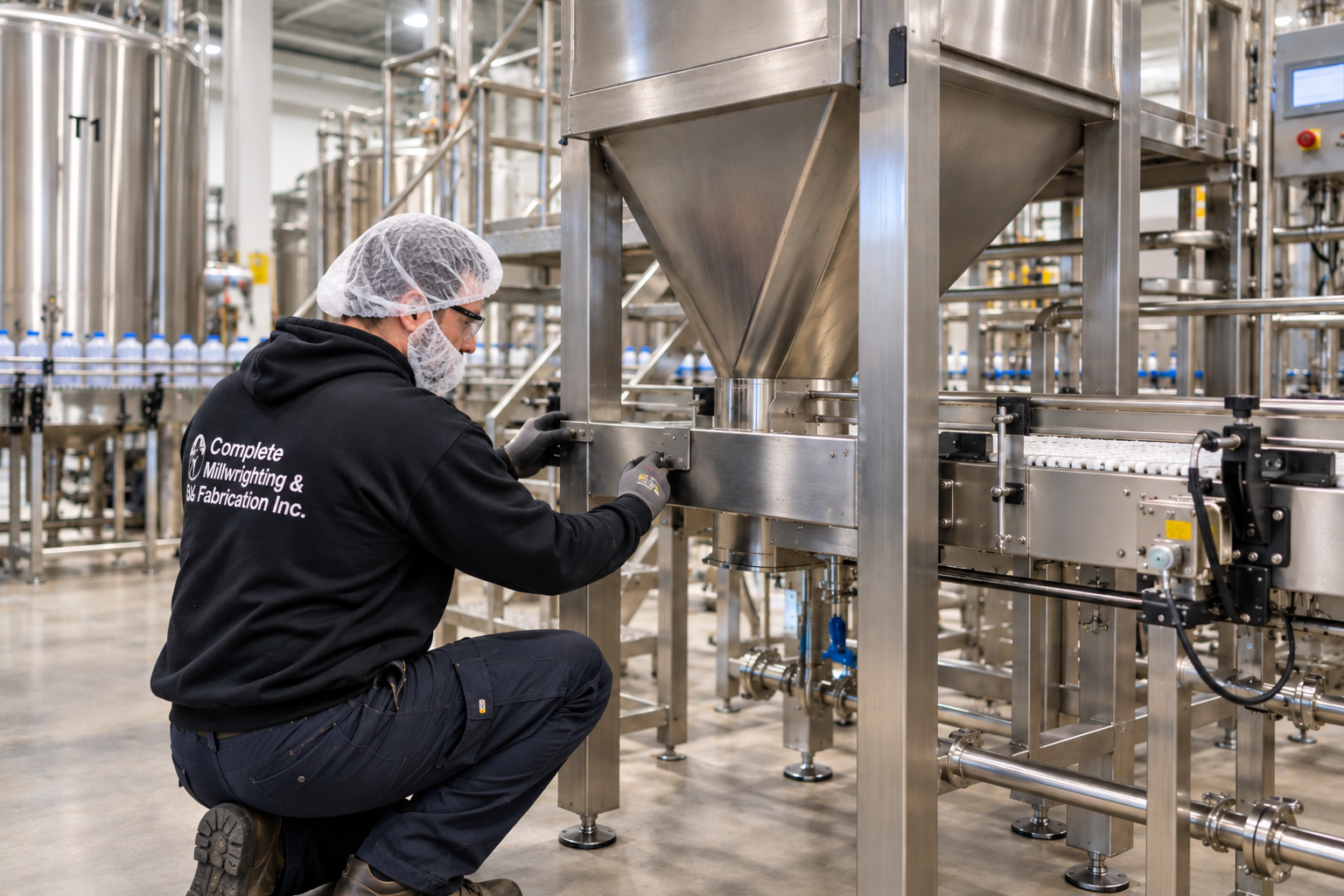 Sanitary Stainless Steel Fabrication: What Food and Beverage Plants Should Consider
