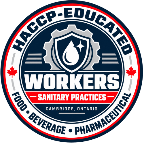 HACCP Sanitary Workers Badge